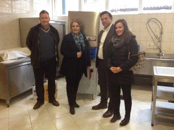 Picture: ZERI. KODEF donation of professional dish washer to the elderly home. 