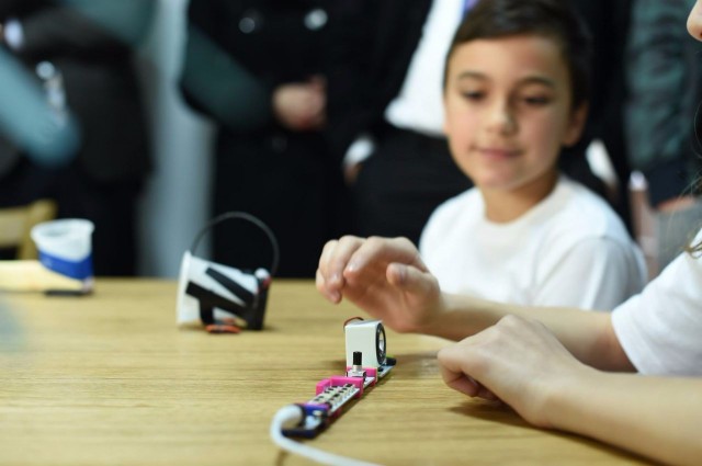 Children as young as 9 years old can build prototype circuits with LittleBits.