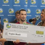 The 21 year-old Albanian wins 1.5 million dollars in lottery