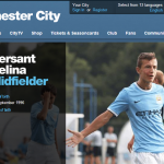 Bersant Celina scored twice for Manchester City’s U18