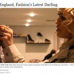 Rita Ora on New York Times: “From England, Fashion’s Latest Darling”