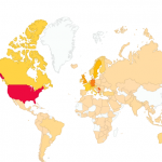 KOSOVO DIASPORA GLOBAL READERSHIP: 157 COUNTRIES